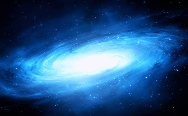 Rare blue galaxy to reveal birth of universe
