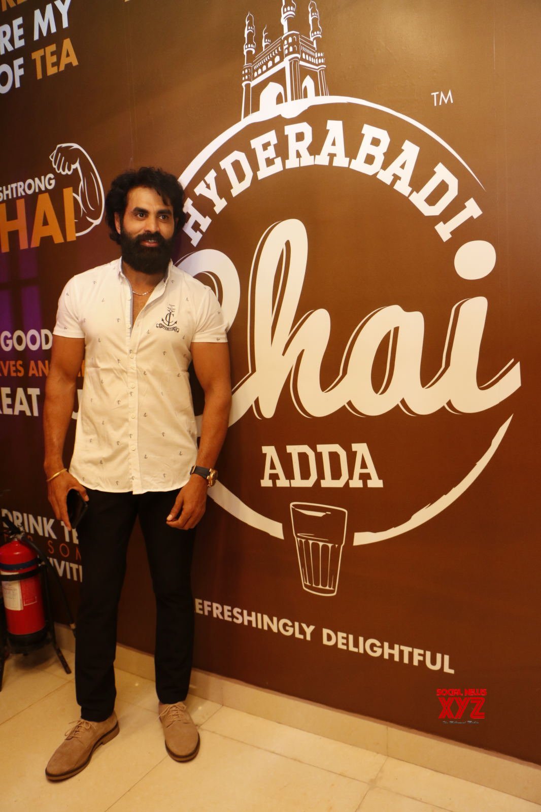 Hero Srikanth Launched Hyderabadi Chai Adda At Manikonda - Gallery ...