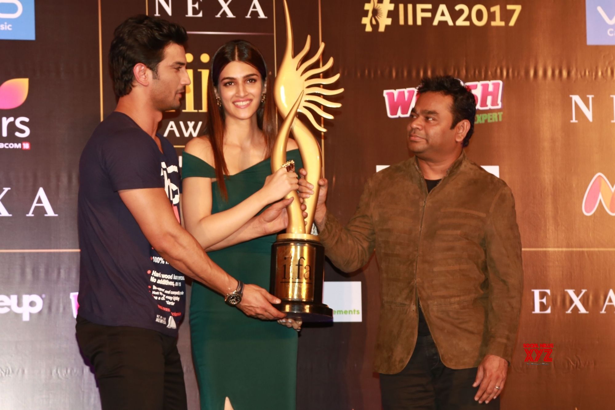 New Delhi IIFA Awards Press Conference Kriti Sanon Sushant Singh new-delhi-iifa-awards-press-conference-kriti-sanon-sushant-singh