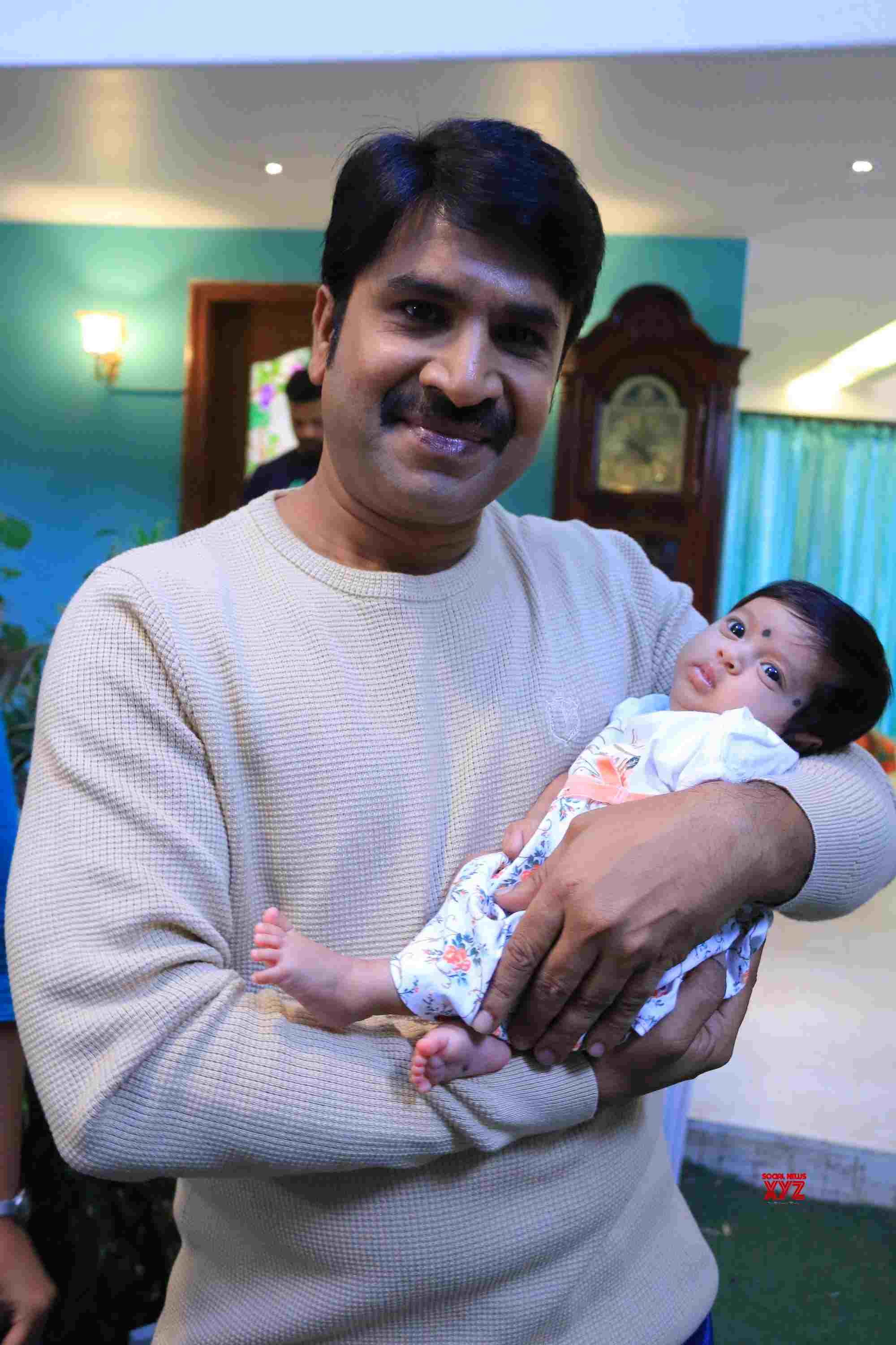 Actor Srinivas Reddy's One Month Old Daughter Stills From Jamba Lakidi ...