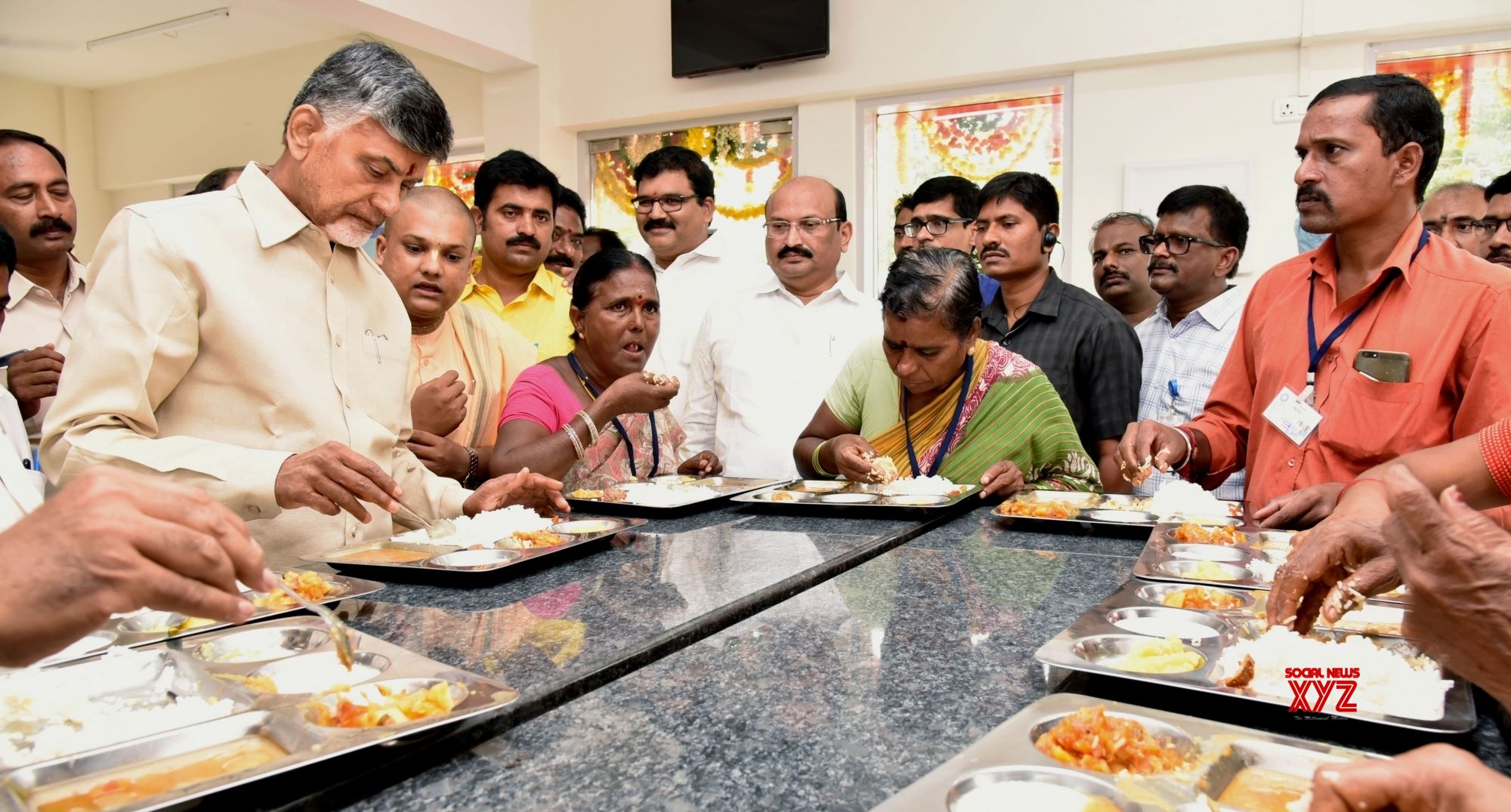 Vijayawada Andhra Pradesh CM inaugurates Annapurna canteen Gallery