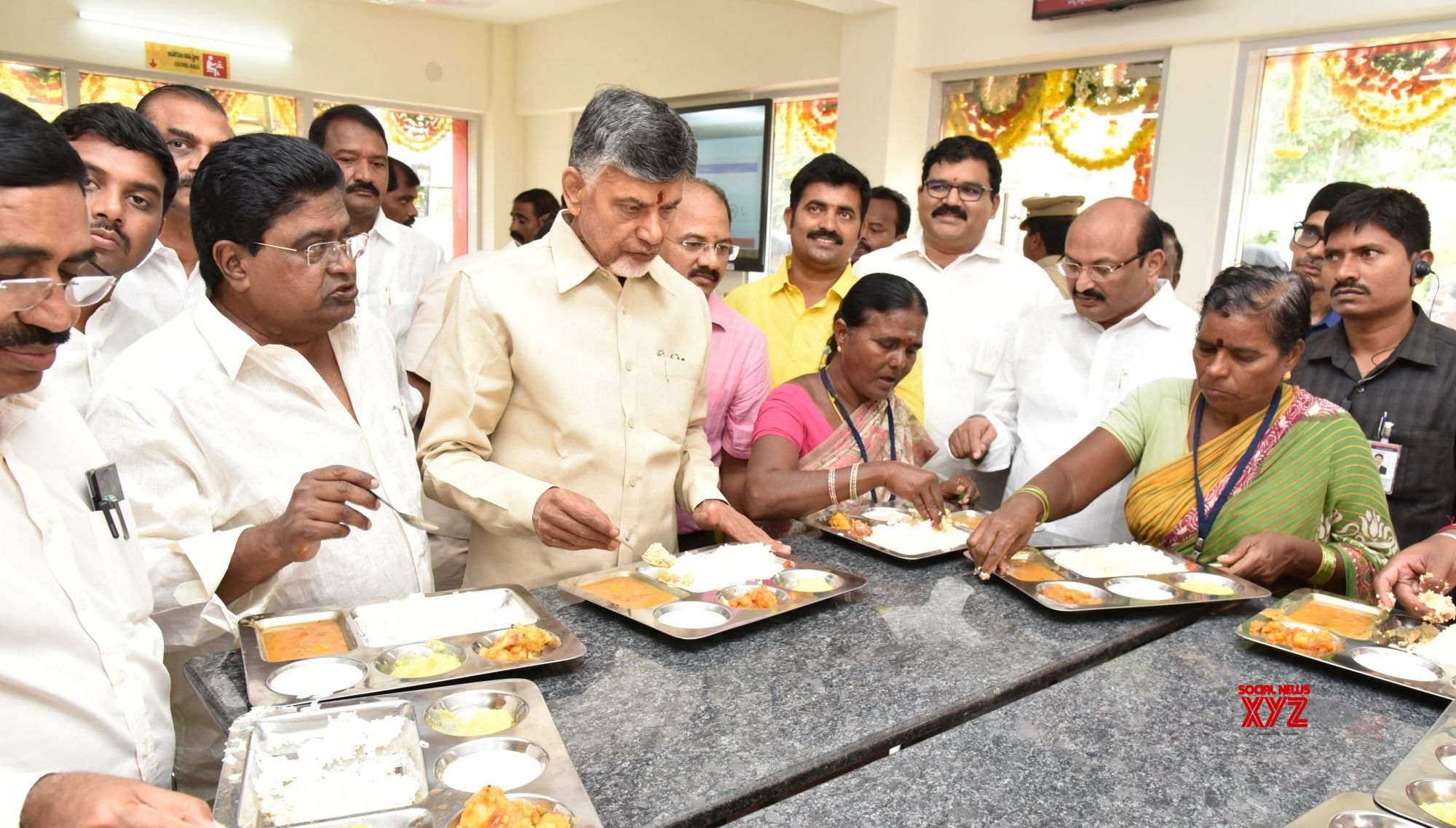 Vijayawada Andhra Pradesh CM inaugurates Annapurna canteen Gallery