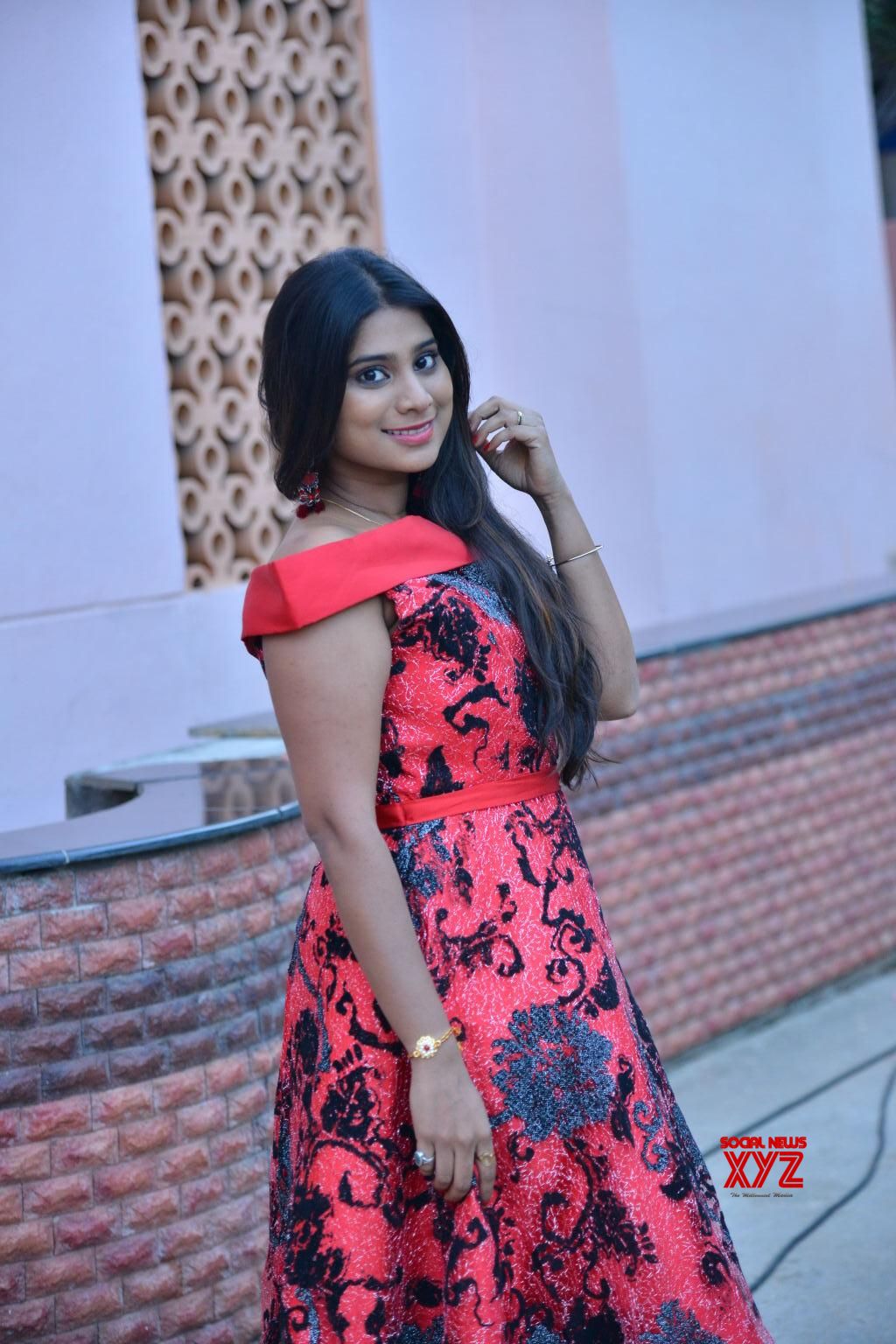 Actress Harshini Stills - Social News XYZ
