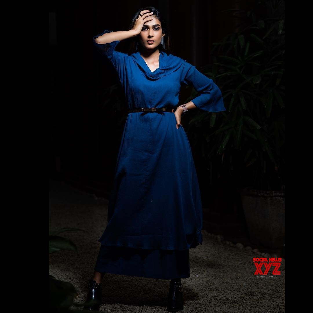 Actress Aakanksha Singh Stills From DevaDas Movie Promotions - Social ...