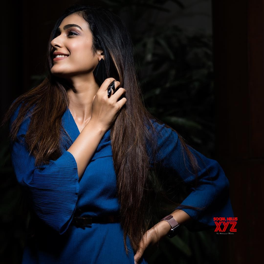 Actress Aakanksha Singh Stills From DevaDas Movie Promotions - Social ...