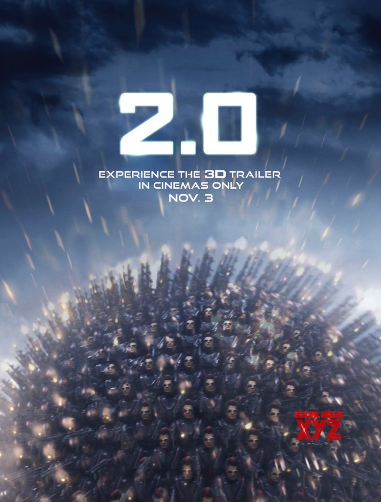 2.0 Movie 3D Trailer On November 3rd - Social News XYZ