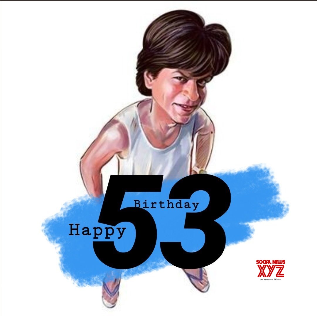 Shah Rukh Khan Birthday Posters - Social News XYZ
