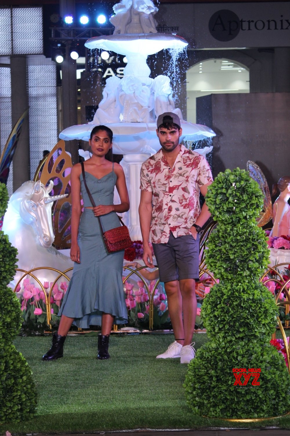 Mumbai: Sanya Malhotra unveils Spring Summer collection of Ritu Kumar ...