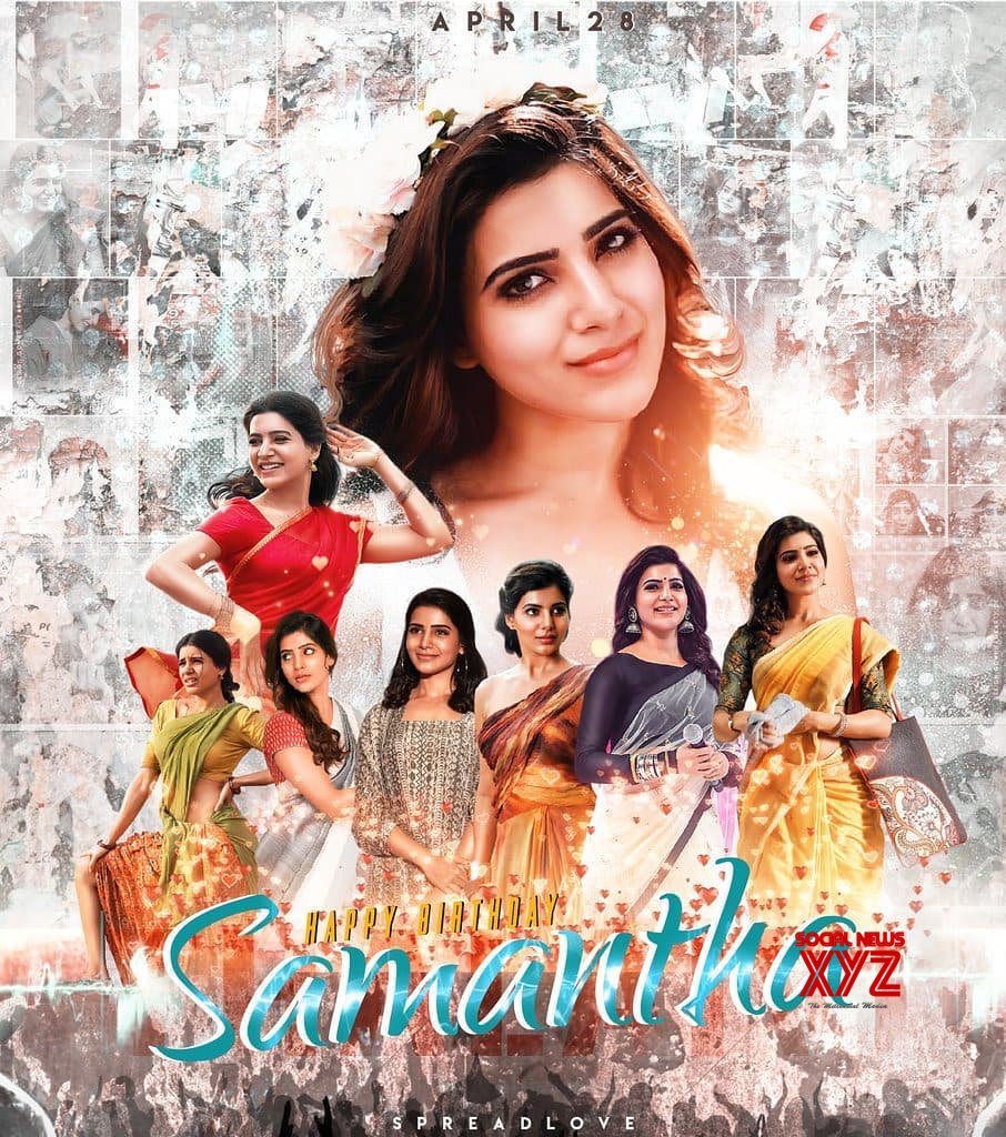 Samantha Akkineni 2019 Birthday Posters - Social News XYZ