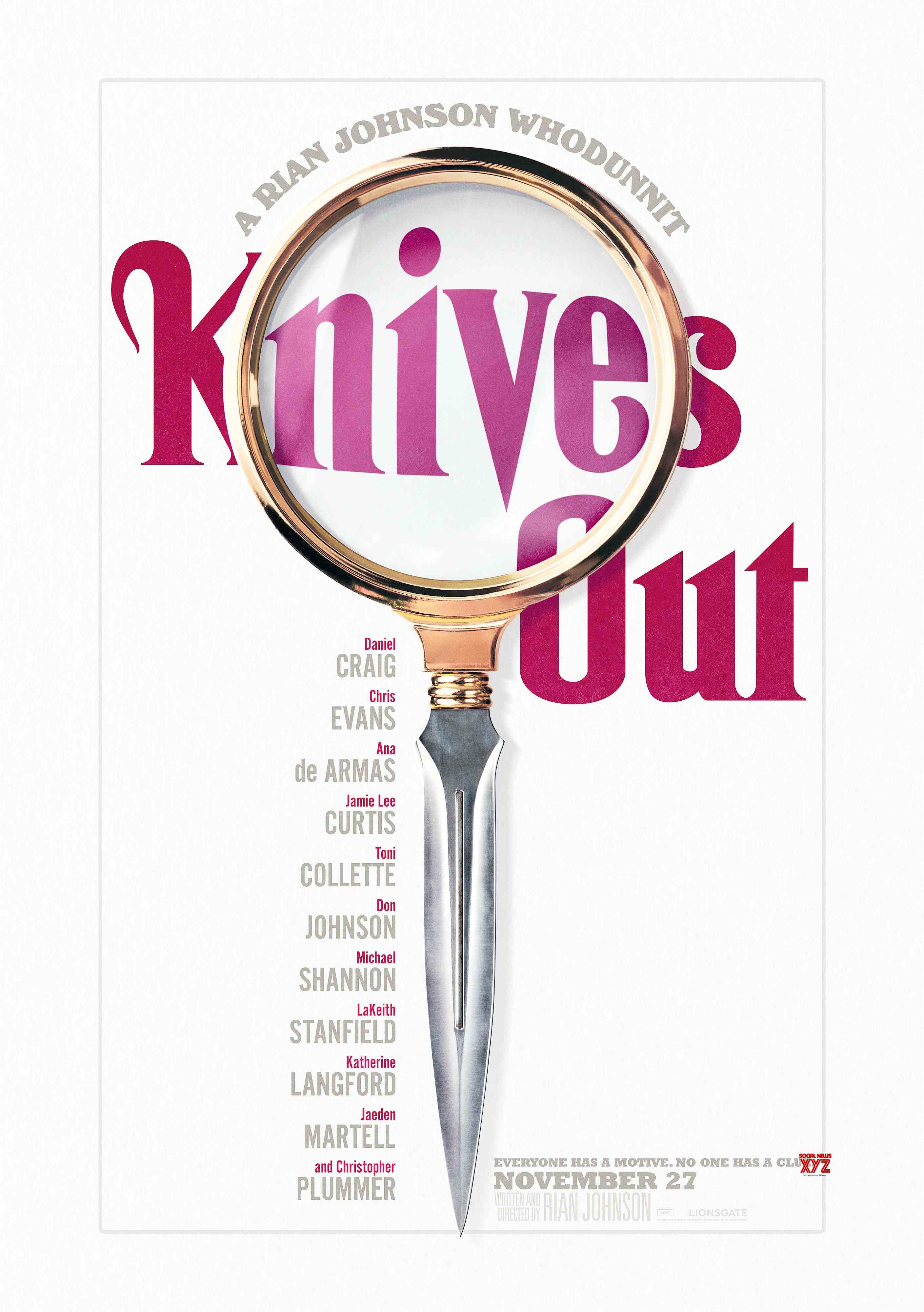 Knives Out Movie HD Stills And Poster Social News XYZ