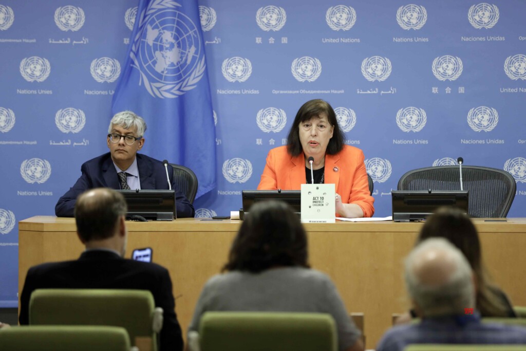 UN - CHILDREN AND ARMED CONFLICT REPORT - PRESS CONFERENCE #Gallery ...