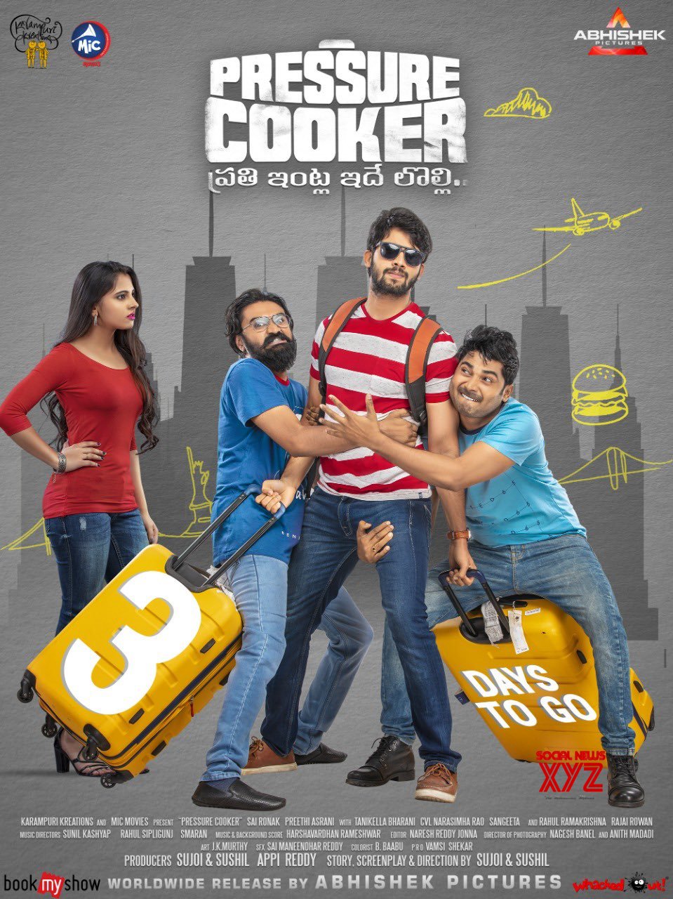 Pressure Cooker Movie 3 Days To Go Poster Social News XYZ