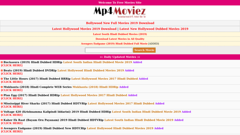 Mp4moviez - Download Mp4 Online Bollywood, Hollywood Movies & TV Shows -  Social News XYZ