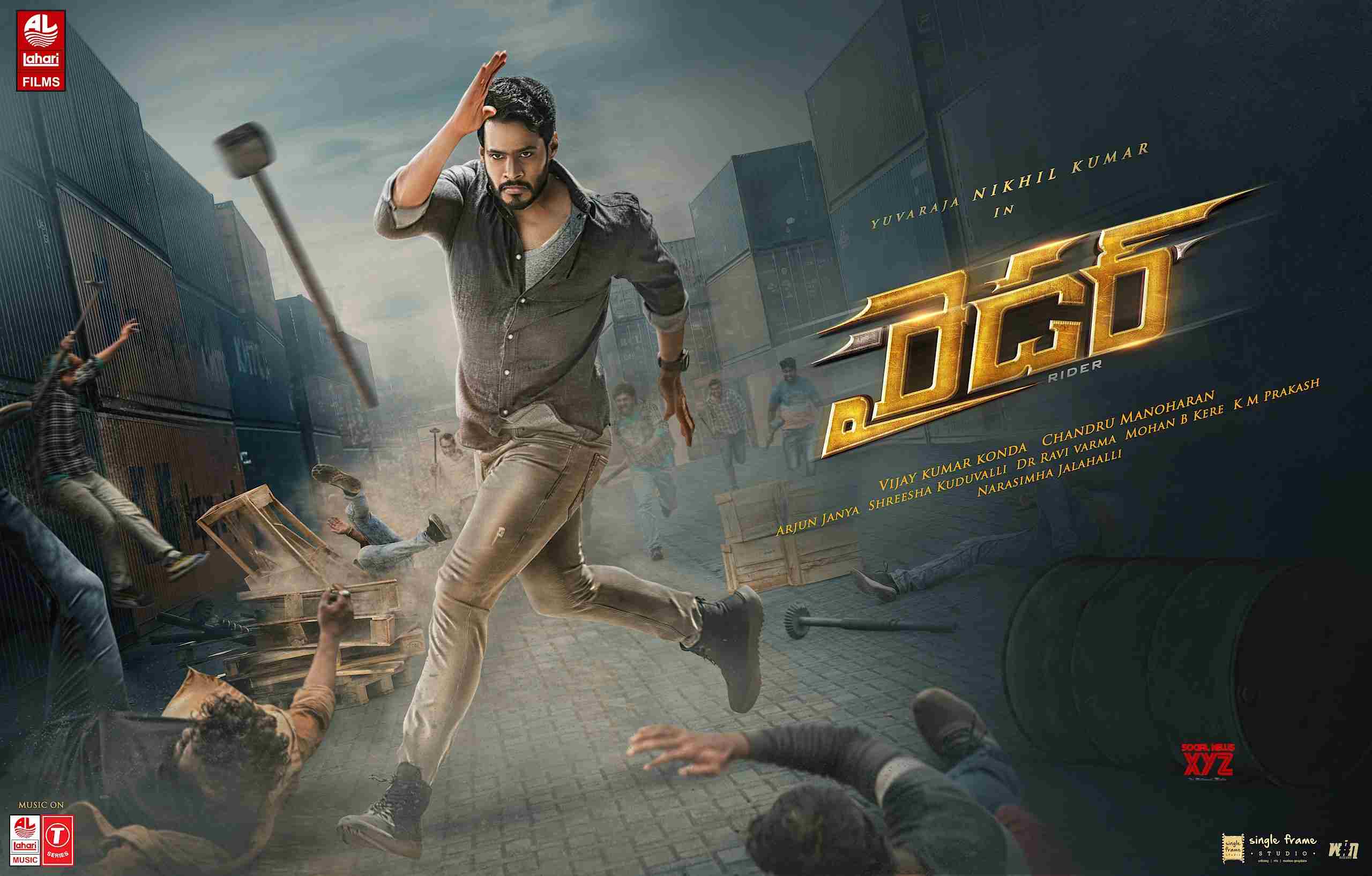 Nikhil Kumar And Vijay Kumar Konda's Rider First Look And Motion Poster ...