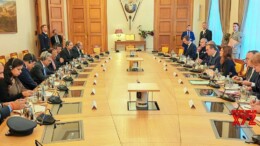 Paris: India's National Security Advisor Ajit Doval and President's Diplomatic Advisor Emmanuel Bonne lead the Strategic Dialogue in Paris on Tuesday, October 01, 2024. (Photo: IANS)