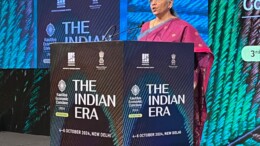 New Delhi: Union Minister for Finance and Corporate Affairs Nirmala Sitharaman addresses at the 3rd edition of Kautilya Economic Conclave 2024 in New Delhi on Friday, October 04, 2024. (Photo: IANS)