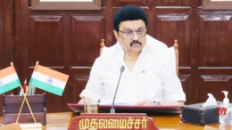 Chennai: Tamil Nadu Chief Minister MK Stalin chairs the 17th Cabinet meeting, in Chennai on Tuesday, October 08, 2024. (Photo: IANS/@CMOTamilnadu)