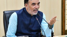 New Delhi: Delhi Environment Minister Gopal Rai holds a meeting with concerned departments at the Delhi Secretariat to discuss strategies for controlling air pollution in the city's hotspot areas in New Delhi on Friday, October 18, 2024. (Photo: IANS)