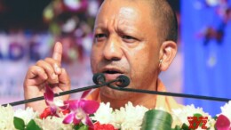 Noida: Uttar Pradesh Chief Minister Yogi Adityanath  addresses at the 2nd edition of Uttar Pradesh International Trade Show at Gautam Buddha Nagar, Uttar Pradesh on Wednesday September 25, 2024. (Photo: IANS)