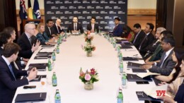 Sydney: External Affairs Minister S. Jaishankar participates in a discussion with foreign affairs and strategy experts at the Lowy Institute in Sydney on Thursday, November 7, 2024. (Photo: IANS)