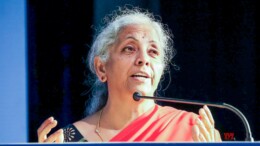 Mysuru: Union Finance Minister Nirmala Sitharaman addresses the audience at the inauguration of the 'Mysuru Sangeetha Sugandha 2024' Festival in Mysuru, Karnataka  on Friday, November 8, 2024. (Photo: IANS)