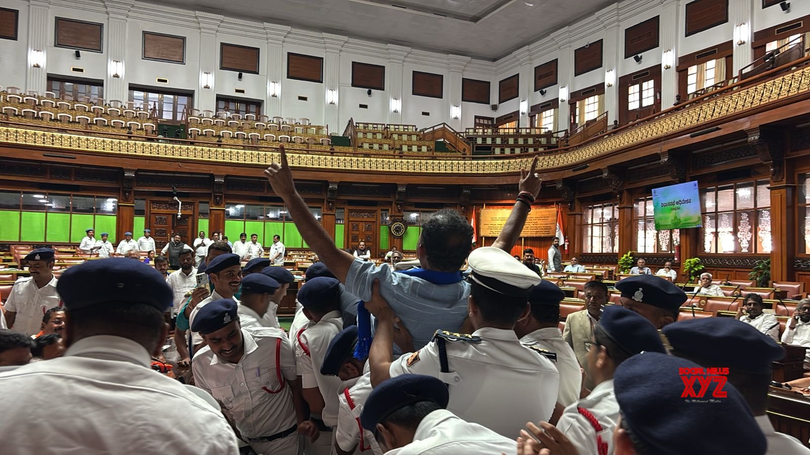 18 BJP MLAs suspended from Karnataka Assembly for 6 months amid honey trap chaos in House