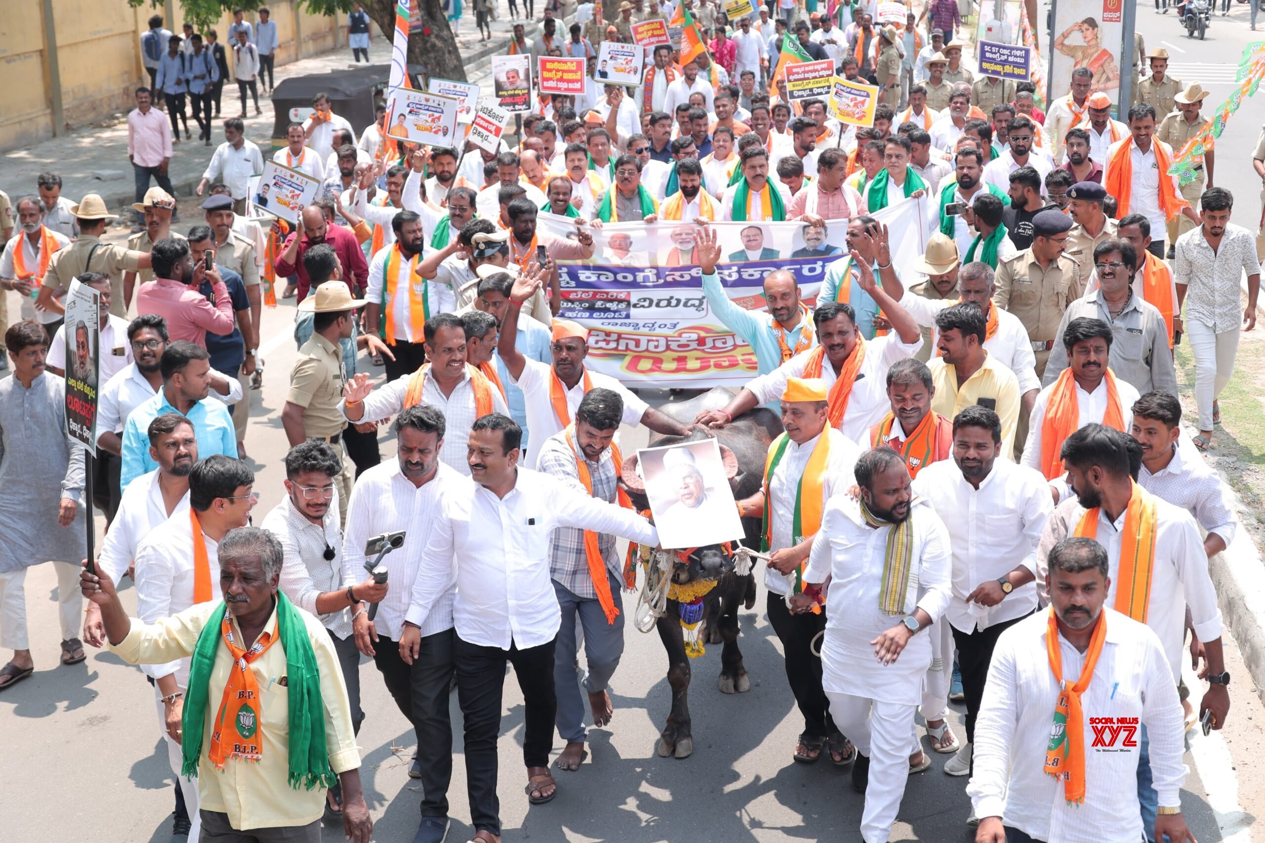 Janakrosh Yatra enters 2nd day: BJP accuses Karnataka govt of giving everything only to Muslims Janakrosh Yatra enters 2nd day: BJP accuses Karnataka govt of giving everything only to Muslims