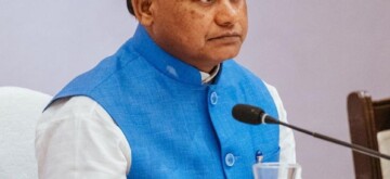 New Delhi : Odisha CM Mohan Charan Majhi with ambassadors from various countries and members of the different associations at the curtain raiser event of the 'Utkarsh Odisha' Make-In-Odisha Conclave in New Delhi on Thursday, October 03, 2024. (Photo: IANS)