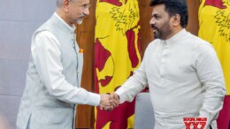 Colombo: External Affairs Minister S. Jaishankar calls on President Anura Kumara Dissanayake in Colombo on Friday, October 04, 2024. (Photo: IANS)