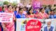 Bikaner: BJP Women Hold Foot March Supporting Nari Shakti Vandan Adhiniyam #Gallery