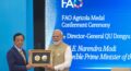 PM Modi dedicates ‘FAO 2026 Agricola Medal’ to food providers of India
