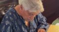 Javed Akhtar seen writing in Urdu as Shabana Azmi shares glimpse of his study