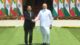 PM Modi, Myanmar Prez Min Aung Hlaing hold bilateral talks at Hyderabad House