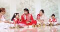 Gurmeet Choudhary & Debinna Bonnerjee enjoy family time during Jamai Shosthi