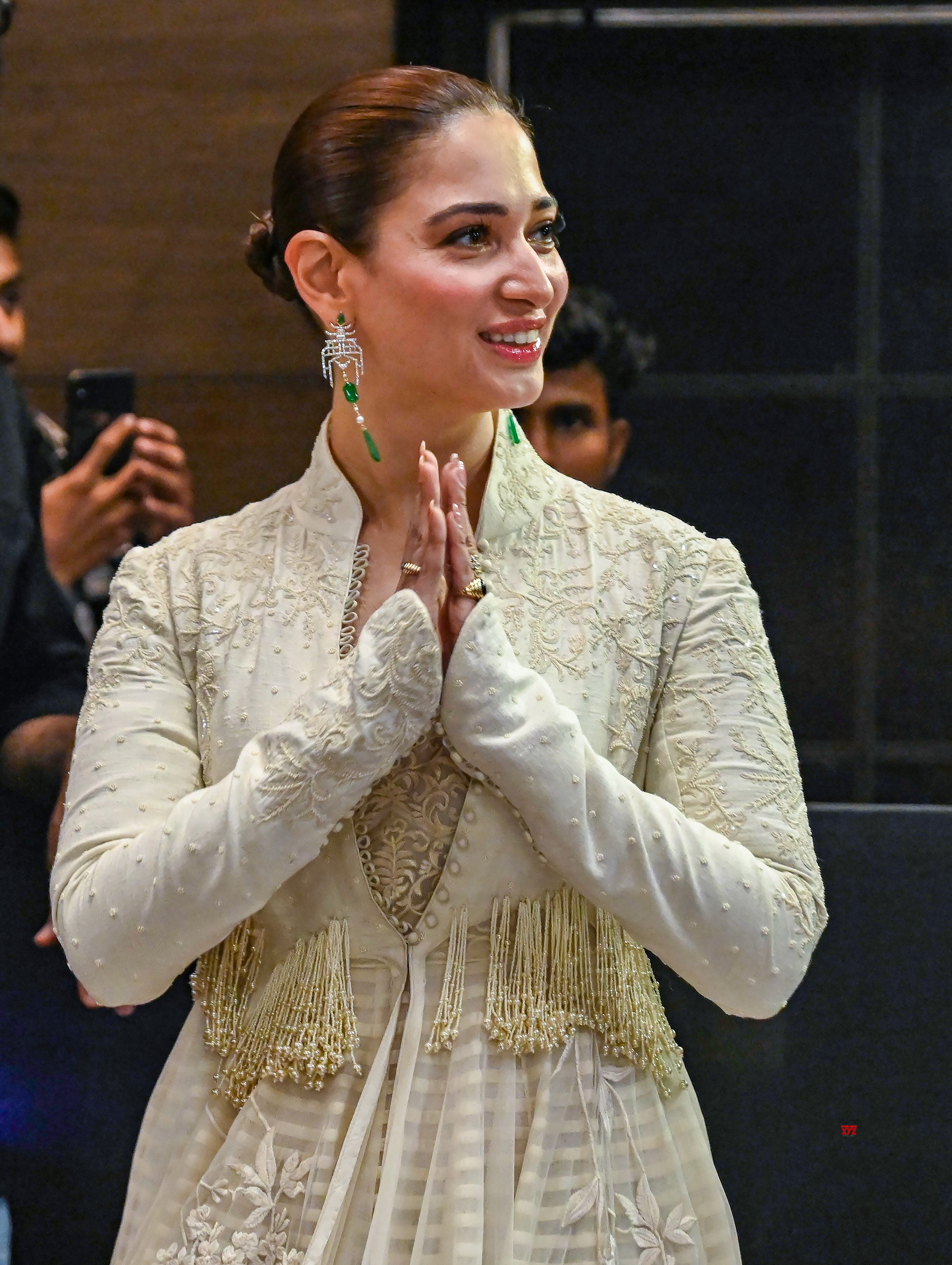 New Delhi: Actress Tamannaah Bhatia poses for a photo during the promotional event for their upcoming film The Vvaan  Force of the Forest at Le Méridien hotel in New Delhi, Monday, September 21, 2026. (Photo: IANS/Deepak Kumar)